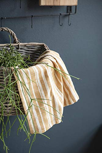 IB Laursen 2970-00 wall basket semi-circular, made of willow 20 x 18 x 30 cm, natural colour