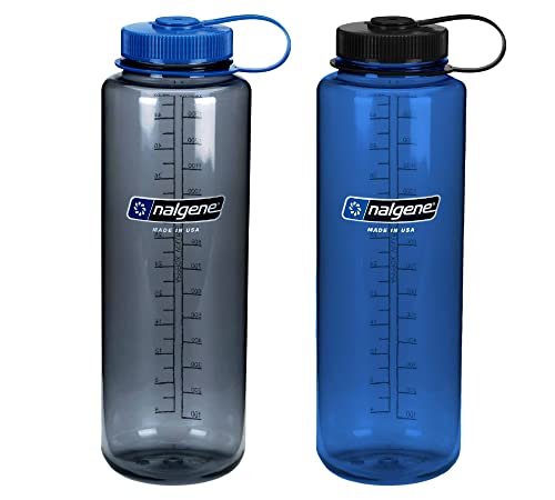 Sustain BPA-Free Water Bottle, Silo 48 oz, Wide Mouth - 2 Pack (G...