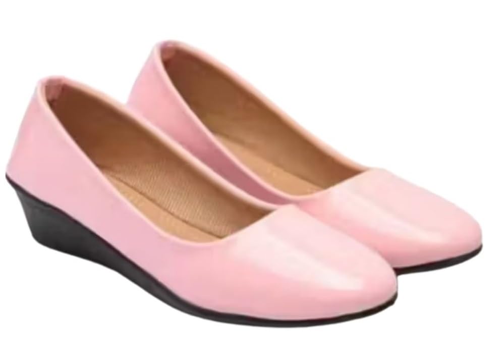 Women's Synthetic Ballet Flats Stylish Solid Bellies with Comfort Insole Lightweight Casual Slip-On Shoes for Daily Use-image-29