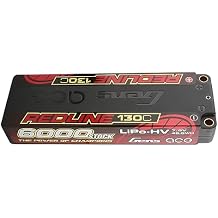 Gens ace Redline Series 8200mAh 7.6V 130C 2S1P HardCase HV Lipo Battery