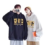 [YOSITOMI] ディズニート ミッキー/ミニー カップル 黒白 親子服パーカーＭＳ340 秋冬ペアルック 結婚記念日 かわいいカットソートップス スウェット グッズ 長袖 裏起毛 プレゼントカジュアル レーナー (xl, ブラック、裏起毛)