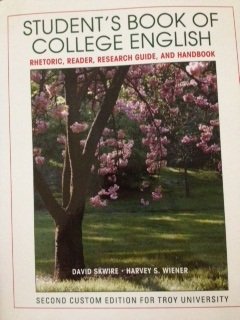 Student's Book of College English Rhetoric, Rea... 1256459208 Book Cover