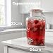 Imagen de The Vintage Company 51050 Dispensador de bebidas de vidrio gigante