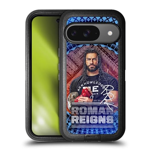Coque WWE Roman Reigns Google Pixel 9 Écran Protégé Antichoc Évite Fissures et Casses