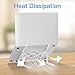 Laptop Stand for Desk, Portable Laptop Riser Height Adjustable Foldable Computer Holder