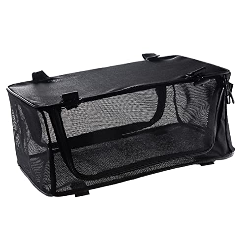 ROMISBABA Practical Camping Tableware Bag Outdoor Cutlery Storage Durable Mesh Organizer for Camping Gear