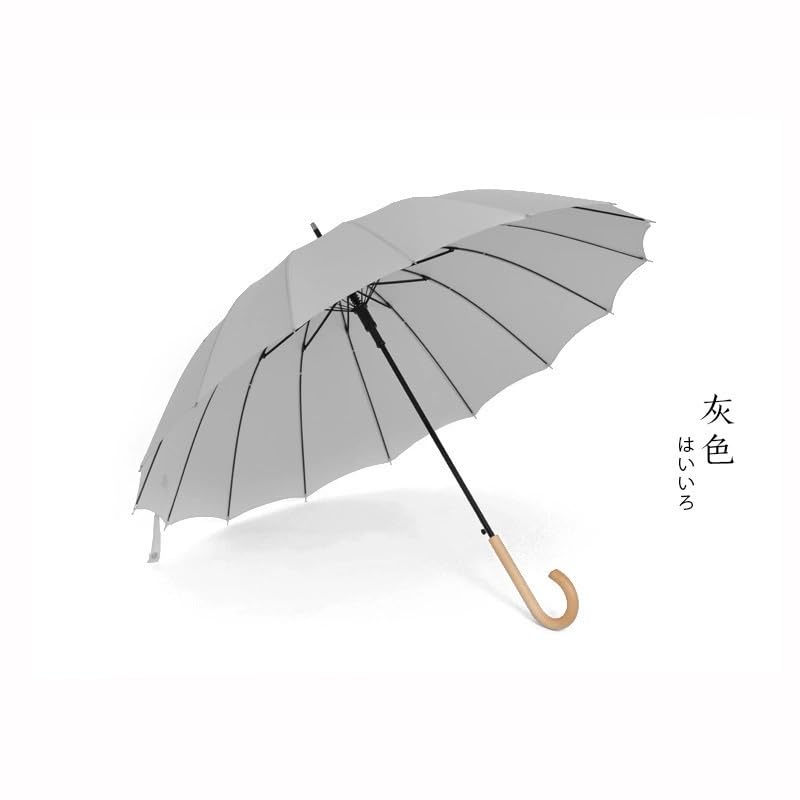 Tanosimi 日傘 完全遮光 uvカット 遮光率 100% UPF50+ レディース 長傘 雨傘 16本骨 軽量 耐風 丈夫 超撥水 雨具 台風対策 梅雨対応 スポーツ観戦用 おしゃれ 可愛い 晴雨兼用