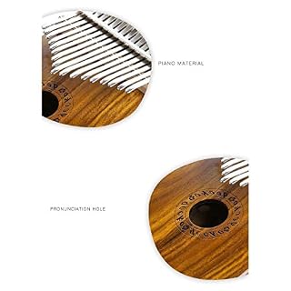 KMDSM 17 Touches Sanza Kalimba, En Bois D’érable Pur Tigre, Avec Un Son Magnifique, Facile À Transporter Et Apprendre… - Les Beatles, Paul McCartney, John Lennon, RIngo Starr, George Harrison KMDSM 17 Touches Sanza Kalimba, En Bois D'érable Pur Tigre, Avec Un Son Magnifique, Facile À Transporter Et Apprendre… – Image 5