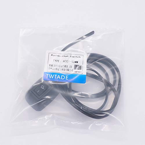 Twtade HZCX-X60MM Paste Type Switch Car Push Button Switch On/Off Dc12V Surface Mount Switch Water Drop Shape Diy Car Switch Spst Rocker Switch thumb #4