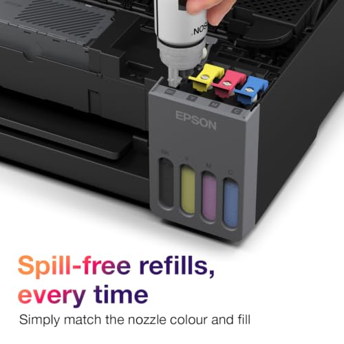 Image of Epson EcoTank L3360 (New Launch) WiFi All-in-One InkTank A4 Colour Printer, Scanner, Copier for Home & Office, 5760x1440dpi Resolution, with LCD Screen and Mobile Printing Feature