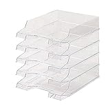  helit H6111402 Briefablage glasklar 5 St.