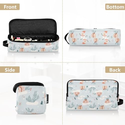 Caja de Regalo Snow Marble para Herramientas de Cabello Bolsa de Viaje con Estera Resistente al Calor para Plancha, Rizadora, Organizadora Portátil de Accesorios para Cuidado Capilar miniatura 5
