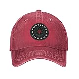 Floral Portland Thorns Vintage Washed Denim Baseball Cap Adjustable Dad Hats Gift for Men Women