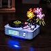BRICKSHINING LED Lighting Compatible with Lego Record Player with Flowers 31172 - JUST Lights, Light Kit Compatible with Lego 31172, NOT Included The Model Set