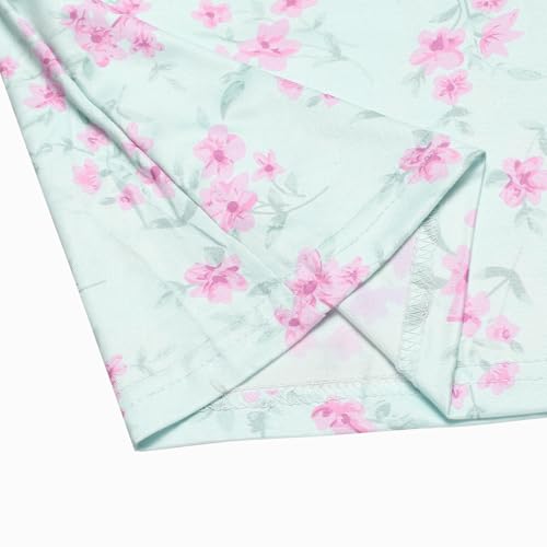 Image of 2 Pack Pajama Shorts for Women Cotton Sleep Shorts Casual Lounge Pants Drawstring Pj Bottoms