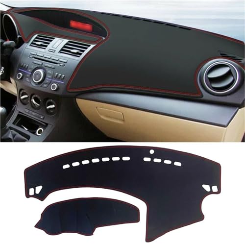 Salpicadero pad de cuero PU premium para renovación interior de Mazda 3 2
