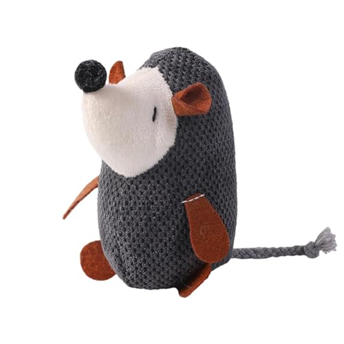 Juguetes De Dentición Para Perros Para Cachorros - Ratón De Peluche Masticar Para Perros Equipados Con Dispositivo De Sonido Integrado | Juguetes Interactivos Para Perros Para Mascadores Agresivos
