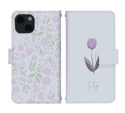 AQUOS R10 SH-51F �p �P�[�X �x���g���� �蒠�^ �J�o�[ �X�}�z�P�[�X di961(B) �� flower �t�����[ �����݃J���[ �`���[���b�v