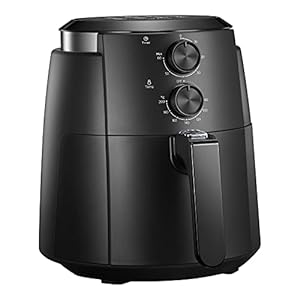 Midea MF-TN35B 3.5 XL Heißluftfritteuse,Öl- und Fettfrei Air Fryer,Multifunktionsgerät mit 8 Programmen,Zeit&Temperaturregelung,antihaftbeschichteter Korb mit Edelstahloberfläche,1500W,ohne BPA&PFOA …