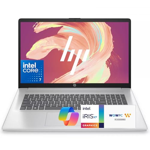 HP 17 �r�W�l�X�m�[�g�p�\�R�� ��13���� Intel 10-Core i5-1334U (Beats i7-1255U) 17.3�C���` LED �A���`�O���A�f�B�X�v���C Copilot AI�Ή� 32GB RAM 2TB SSD Wi-Fi 6 H