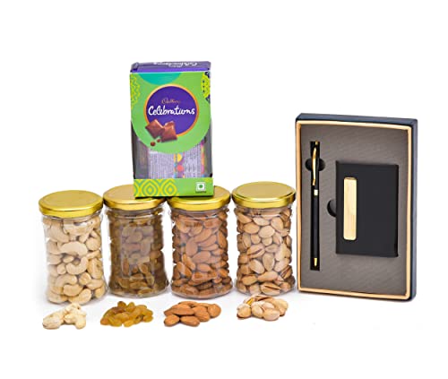 Image of NUTRI MIRACLE Corporate Gift Hamper for Employees Colleagues | Gifting Pack for Boss
