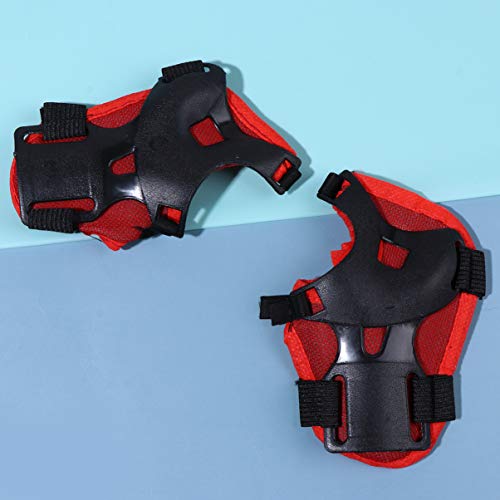 STOBOK 6Pcs Bike Guardas Set 3 Em 1 Set Ao Ar Livre Esportes Joelho Pulso Cotovelo Pad Patinação Cic