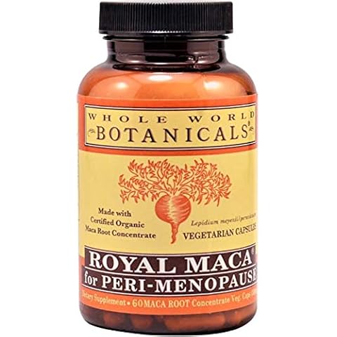 Whole World BOTANICALS Royal Maca for Peri-Menopause, 60 CT Cover