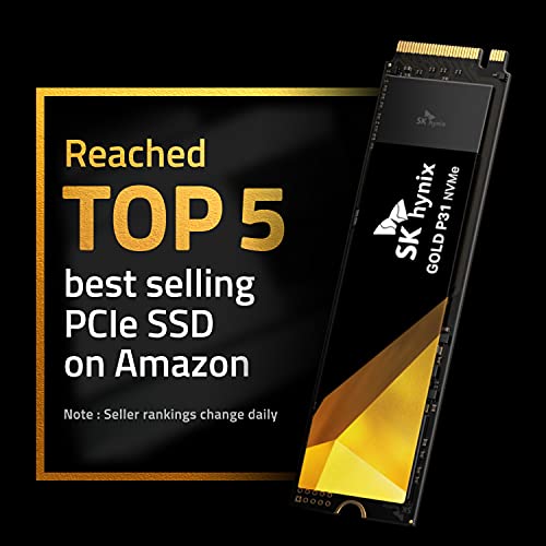 SK hynix Gold P31 2Tb Pcie Nvme Gen3 M.2 2280 Internal Ssd L Up To 3500Mb/S L Compact M.2 Ssd Form Factor Ssd - Internal Solid State Drive With 128-Layer Nand Flash