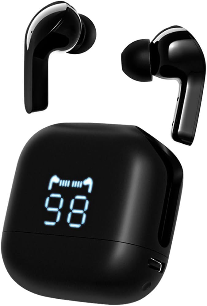 Bluetooth Headphones Wireless Earbuds ENC Noise Canceling HD Talk Low Latency Gaming in-Ear Headset IPX4 Waterproof Earbuds with