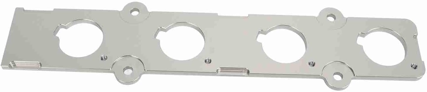 Coil On Plug Adapter Plate COP Conversion Adapter Plate Replacement for B Series B16 Ideal for B18 Made of CNC Machined Billet Aluminum with Black Anodized Finish (Silver)