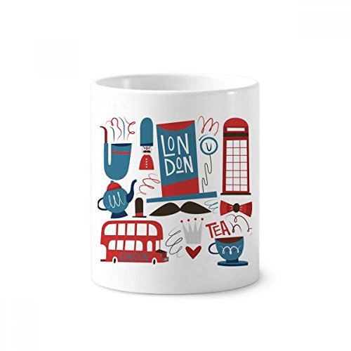Bus britannique et Big Ben : Mug en céramique pour bureau et café