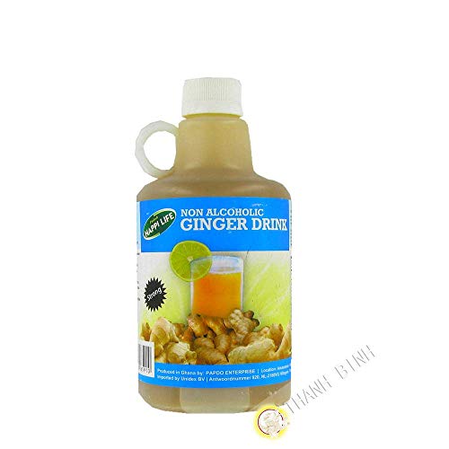 Bebida de jengibre objetivo de este proyecto 500ml Ghana - Pack de 3 uds