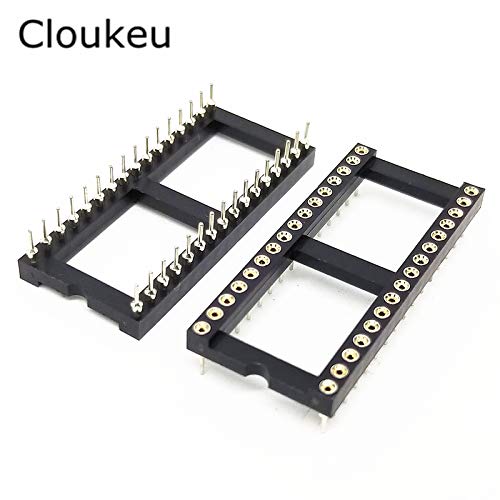 Wiring Connecting Terminals - 10Pcs Wide Round Hole IC Sockets 32 Pin DIP IC Sockets Adaptor Needle