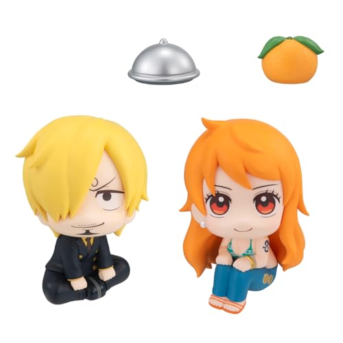 Megahouse Figura Sanji & Nami One Piece - Lookup - Set with Cloche & Orange 11 cm Multicolor MH839337