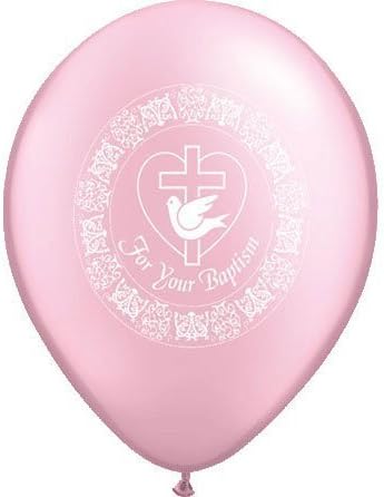 Qualatex 11" Baptism Dove Pink (10ct)