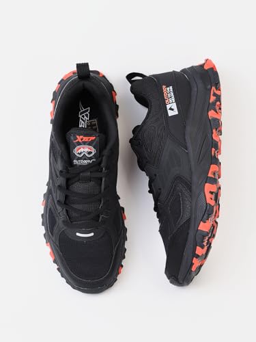 Image of XTEP Mens Feather Foam Midsole Lightweight Open FTW Shoe I Soft Cube Cushioning I High Rebound I Stable Support I Outdoor Comfort I Sports Footwear