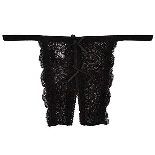 ppactvo String Femme String Sexy Culotte Sexy Femme String Ouvert String Dentelle pour Femme Culotte Ouverte Sexy À L'Entre Jambe String Sexy Femme Body Sexy Femme ÉRotique Cover