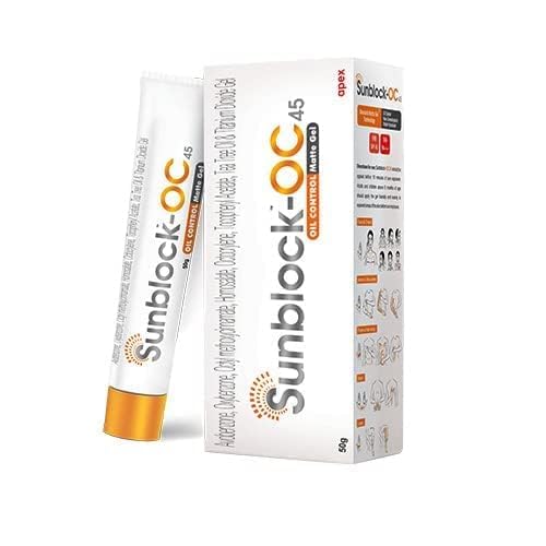 Sunscreen SPF 45 (pack of 50 gm)