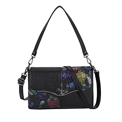 PORRASSO Borsa a Tracolla da Donna Moda Borsa a