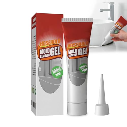 Mold Remover Gel,Household Mold Magic Remover Gel,gel De Nettoyage Domestique Puissant Pour Les Espaces De Carrelage De Salle De Bain Et De Cuisine, Formule...