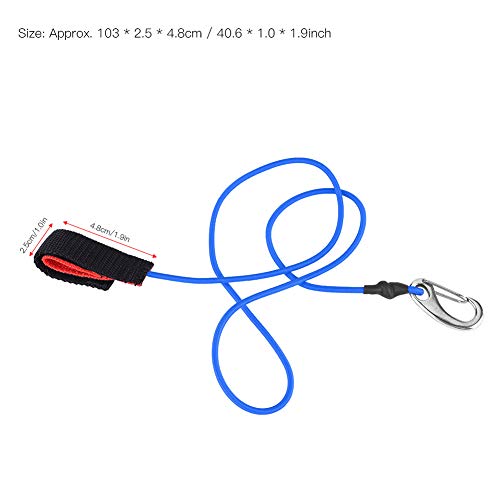 Changor Regolabile Pagaia Guinzaglio, Moschettone