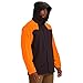 Beretta Men's Covey 2L Field Breathable Lightweight Ergonomic Fit Waterproof Hooded Hunting Jacket, Charcoal and Blaze Orange, L