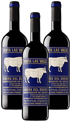 Vizcarra - Envío 24 H - Ribera del Duero - Vino Regalo - Seleccionado Cosecha Privada (3 x Botella 75 cl, Venta Las Vacas)