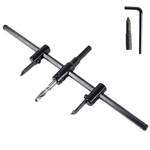 Cortador Circular Ajustable Para Taladro 30-300mm Ajustables Taladro Circular de Acero Aleación Kit de Herramientas de Corte Para Madera Bricolaje Carpintería