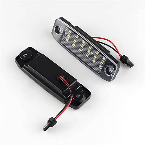 Lámpara para matrícula de remolque y luces SMD compatibles con Hyundai Kona e I40 CW blancas