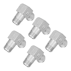 90 degree Air Compressors Elbow, Pump Accessories Mute Fitting Air Compressors Elbow for Hydraulic Applications for Pneumatic Equipment(#2)'$