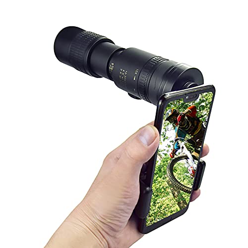 Télescope Monoculaire Zoom 10-300x40mm Prisme Bak4 Haute Puissance pour Chasse et Observation Nature