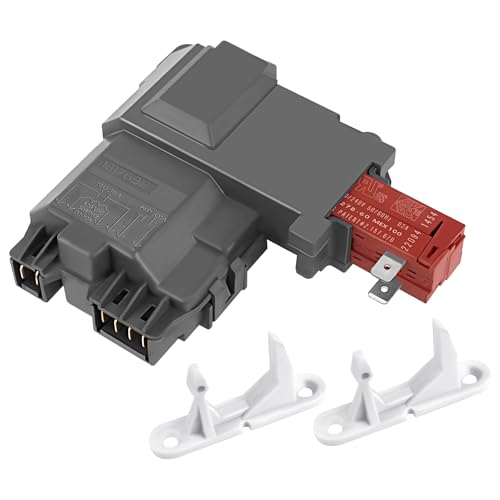 [2026 Upgraded] 131763256 131763202 Washer Door Lock Switch with 131763310 Door Strike by Puxyblue Fit for Frigidaire Kenmore Washers - Replaces 131269400 131763200 4547033 AP6285657 EAP2367737
