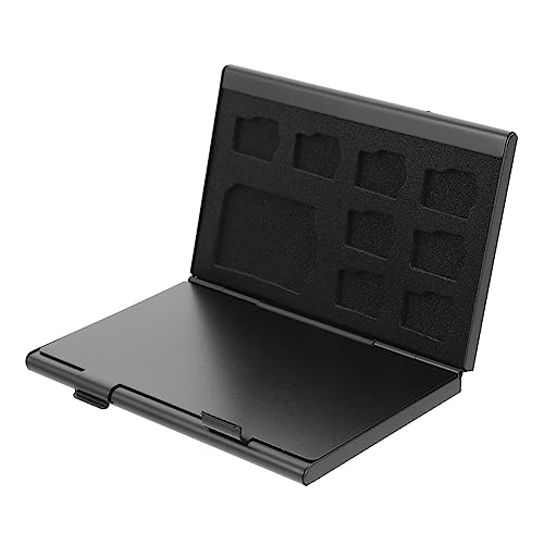 VILLCASE Replacement Memory Card Holder Lightweight Card Case Shock Resistant Storage for Cards Design Portable Memory Card Organizer for Travel