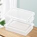 FJMQHU Reptile Feeding Box Storage Box,Sturdy,Portable Easy to Clean Reptile Feeder Cage for Cricke Worm